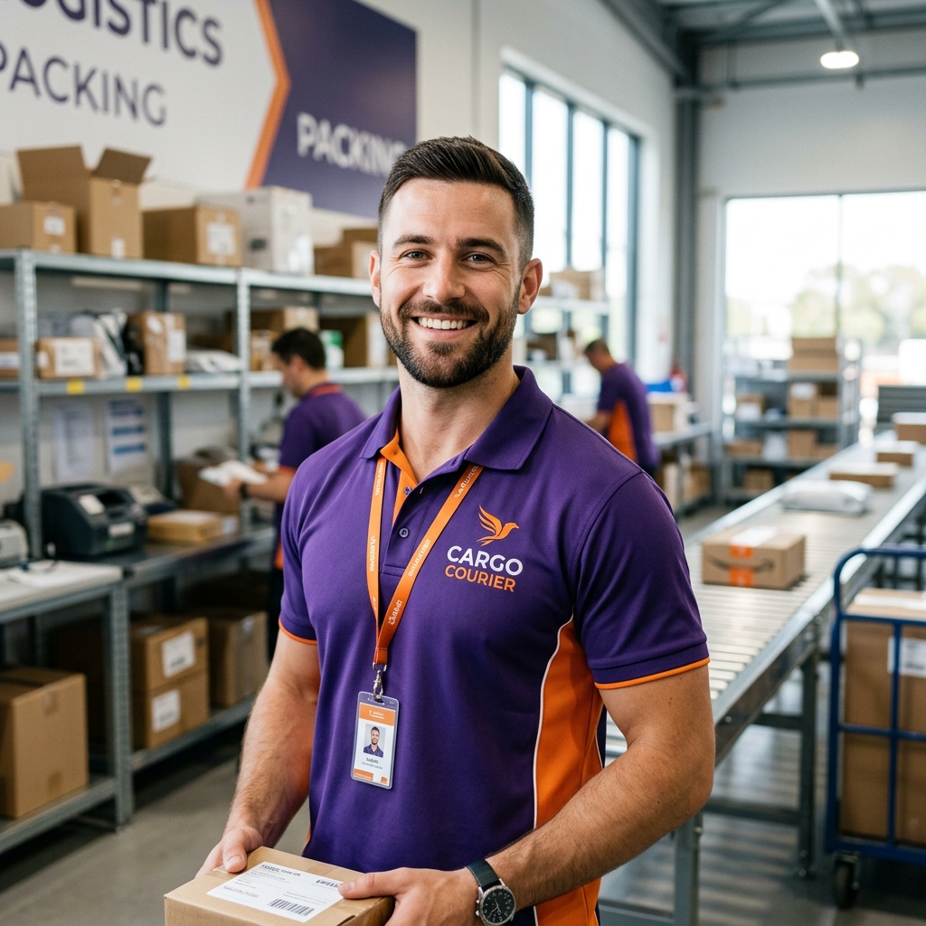 Pandoon Express Courier Portrait
